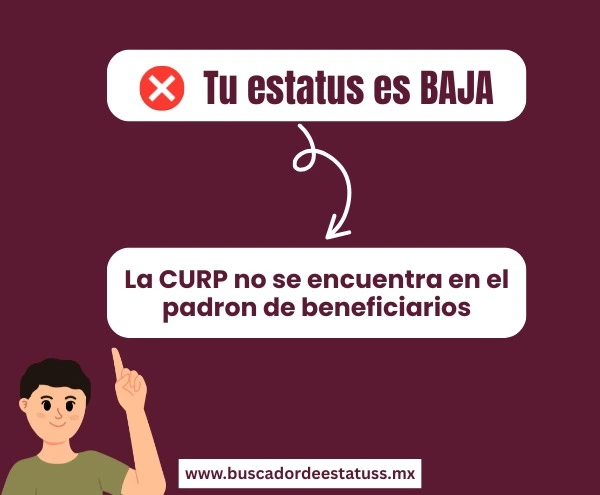 estatus becas benito bajo, tu estatus es baja, estatus benito juarez, estatus beca benito juárez 2024, buscador beca benito juarez,
